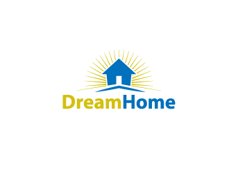 DreamHome  logo design by booma