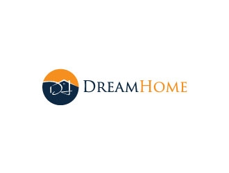 DreamHome  logo design by imalaminb