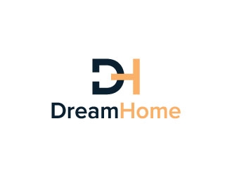 DreamHome  logo design by imalaminb