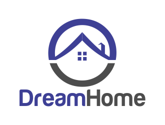 DreamHome  logo design by AisRafa