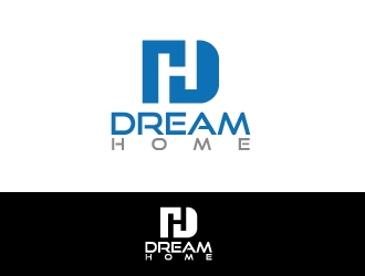 DreamHome  logo design by Maddywk