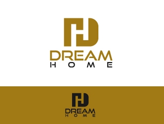 DreamHome  logo design by Maddywk