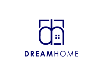 DreamHome  logo design by AisRafa