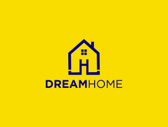 DreamHome  logo design by RIANW