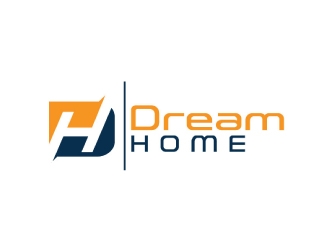 DreamHome  logo design by jishu