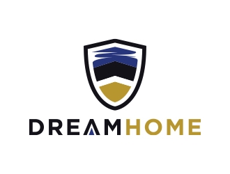 DreamHome  logo design by Eliben