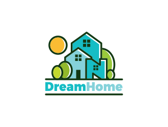 DreamHome  logo design by SmartTaste