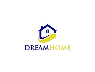 DreamHome  logo design by imalaminb