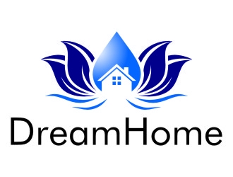 DreamHome  logo design by jetzu