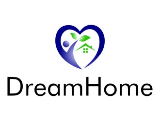 DreamHome  logo design by jetzu