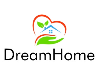 DreamHome  logo design by jetzu
