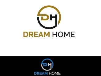 DreamHome  logo design by Maddywk