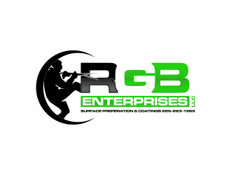 R G B ENTERPRISES LLC          Also we would like this incorporated in the logo. Surface Preperation & Coatings  225-223-1365 logo design by haidar