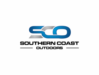 Southern Coast Outdoors (SCO) logo design by haidar