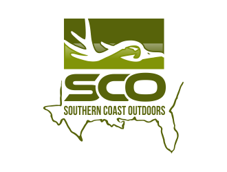 Southern Coast Outdoors (SCO) logo design by Girly