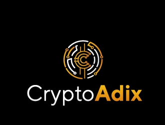 CryptoAdix logo design by tec343