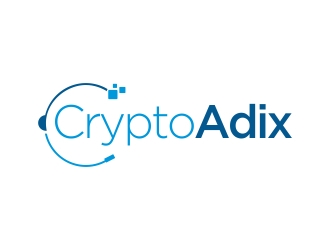 CryptoAdix logo design by cikiyunn