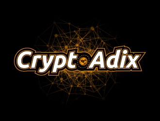 CryptoAdix logo design by fillintheblack