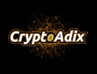 CryptoAdix logo design by fillintheblack