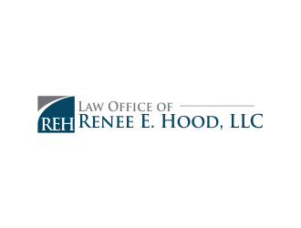 Law Office of Renee E. Hood, LLC logo design by Girly
