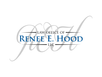 Law Office of Renee E. Hood, LLC logo design by pakNton