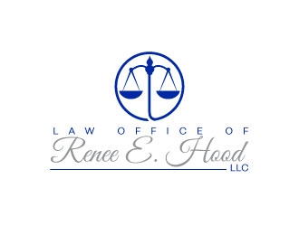 Law Office of Renee E. Hood, LLC logo design by uttam