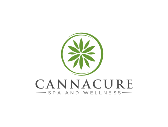 CannaCure Spa and Wellness  logo design by hidro