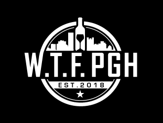 W.T.F. PGH logo design by nexgen