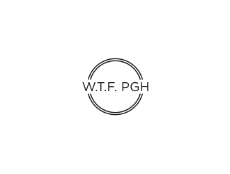W.T.F. PGH logo design by blessings