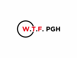 W.T.F. PGH logo design by goblin