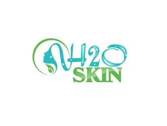 H2O Skin logo design by uttam