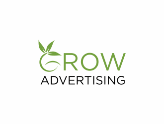 Grow Advertising logo design by eagerly