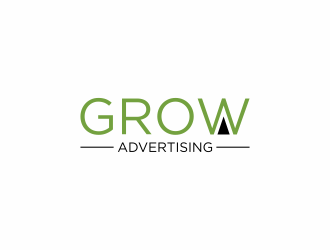 Grow Advertising logo design by eagerly