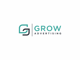 Grow Advertising logo design by ammad