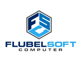 Flubelsoft computer logo design by nexgen