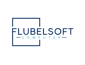 Flubelsoft computer logo design by nexgen
