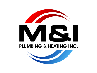 M & I PLUMBING & HEATING INC. logo design by cintoko