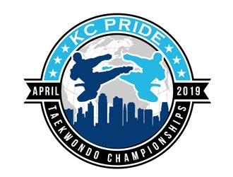 KC PRIDE Taekwondo Championships logo design by DreamLogoDesign