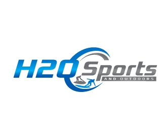 H2O Sports and Outdoors logo design by jenyl