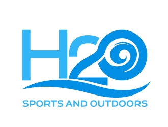 H2O Sports and Outdoors logo design by jaize