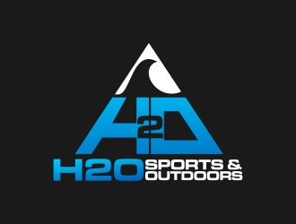 H2O Sports and Outdoors logo design by xteel