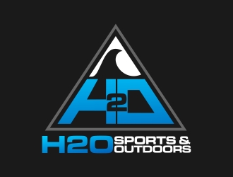 H2O Sports and Outdoors logo design by xteel