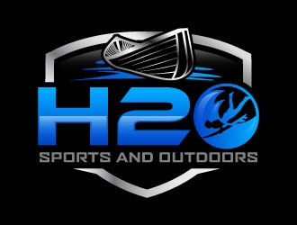 H2O Sports and Outdoors logo design by daywalker