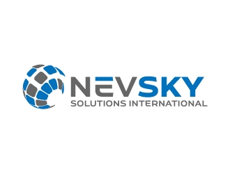 NevSky International Solutions  logo design by jaize