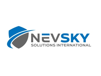 NevSky International Solutions  logo design by jaize