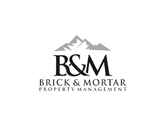 Brick & Mortar Property Management logo design by checx