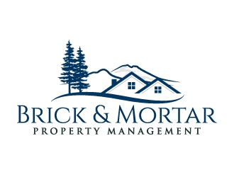 Brick & Mortar Property Management logo design by jaize