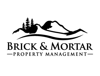 Brick & Mortar Property Management logo design by ORPiXELSTUDIOS