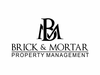 Brick & Mortar Property Management logo design by giphone