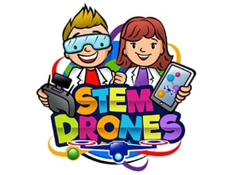 Stem Drones Logo Design